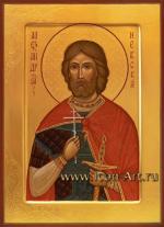 Именная икона. Святой великий князь Александр Невский
