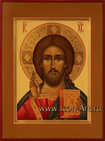 Иисус Христос Господь Вседержитель и Икона Пресвятой Богородицы «Казанская» (венчальные иконы)