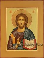 Иисус Христос Господь Вседержитель и Икона Пресвятой Богородицы «Феодоровская» (венчальные иконы)