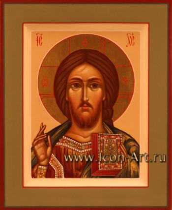 Иисус Христос Господь Вседержитель и Икона Пресвятой Богородицы «Казанская »
