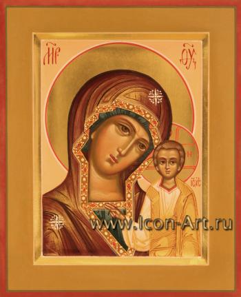 Икона Господа Вседержителя и Икона Пресвятой Богородицы «Казанская» 
