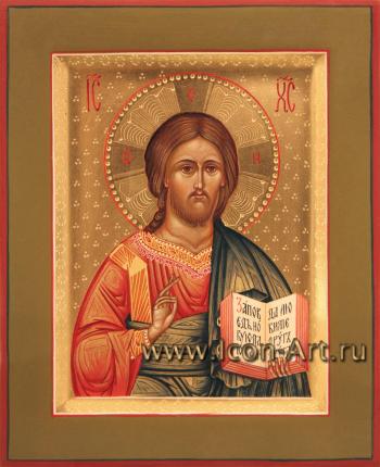 Иисус Христос Господь Вседержитель и Икона Пресвятой Богородицы «Владимирская» 