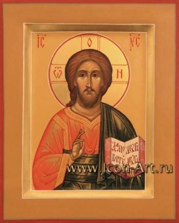 Иисус Христос Господь Вседержитель и Икона пресвятой Богородицы Владимирская 
