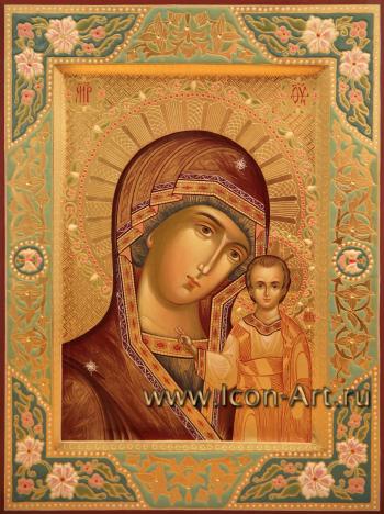 Икона Господа Вседержителя и Икона Пресвятой Богородицы «Казанская» (венчальные иконы) 