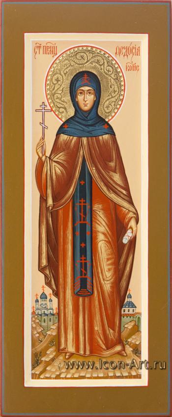 Святая преподобномученица Феодосия Константинопольская