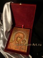 Икона Пресвятой Богородицы «Казансакя» в шкатулке