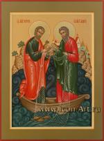 Святые апостолы Петр и Андрей