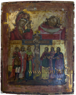 Четырехчастная икона