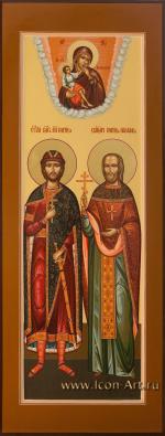 Святые: князь Борис и священномученик Борис Назаров