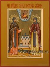Святые преподобные Петр и Феврония Муромские
