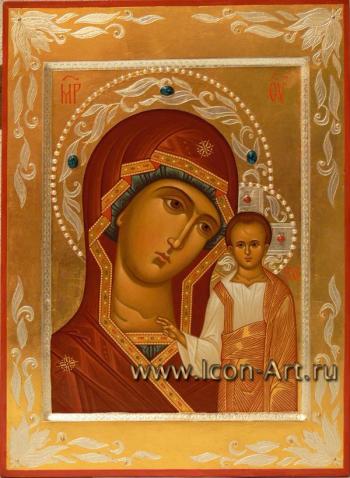 Венчальная икона. Казанская икона Пресвятой Богородицы