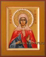 Святая мученица царица Ирина Египетская