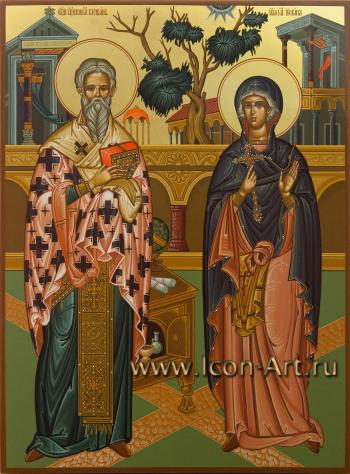 Священномученик Киприан и мученица Иустиния