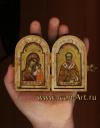 Образ Превятой Богородицы «Казанская» и святой Николай чудотврец