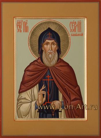 Святой преподобный Сергий Валаамский