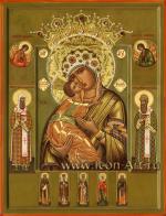 Икона Пресвятой Богородицы «Владимирская-Волоколамская»