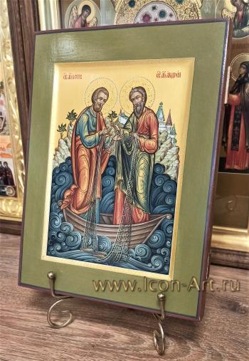 Икона святых апостолов Петра и Андрея Первозванного
