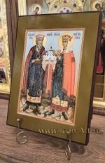 Икона святых равноапостольных  князей Владимира и Ольги