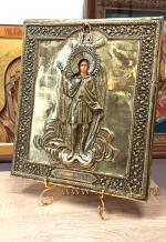 Икона святого Архангела Михаила в окладе