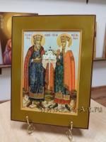Икона святых равноапостольных великого князя Владимира и великой княгини Ольги