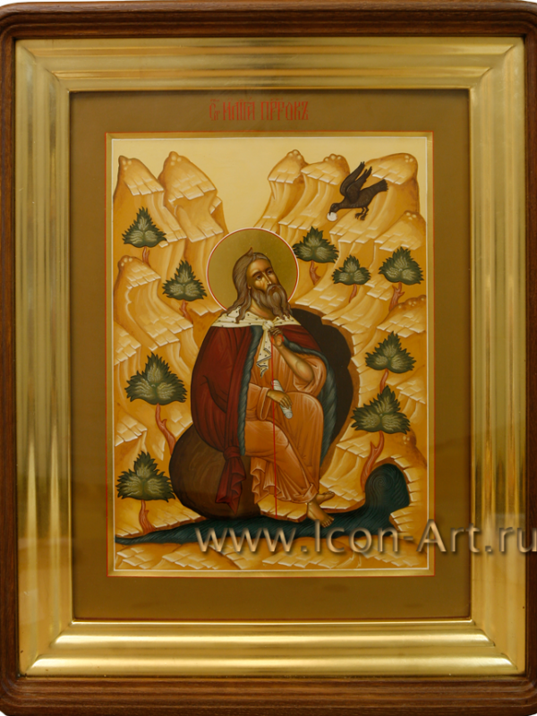 Киот с золоченой рамкой