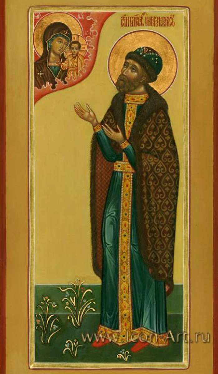 Фото: Святой князь страстотерпец Борис (в крещении Роман)