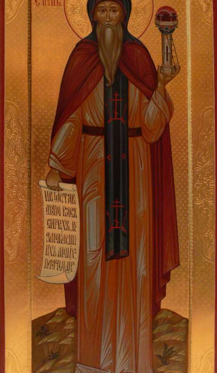 Фото: Мерная икона. Святой прп. Даниил Столпник