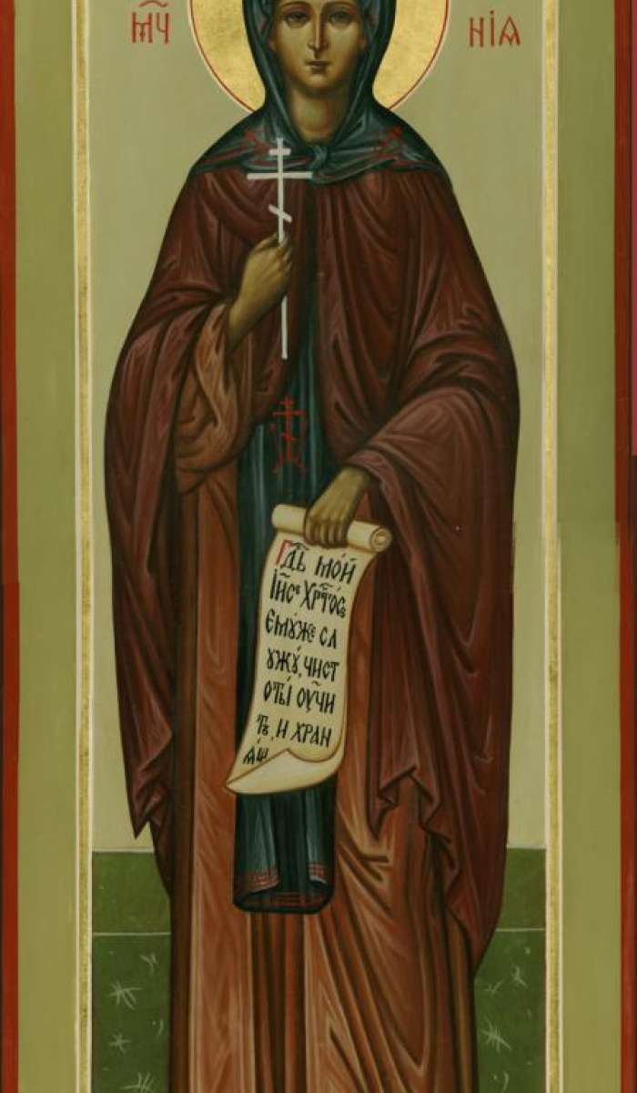 Фото: Святая прпмч. Евгения Римская, дева