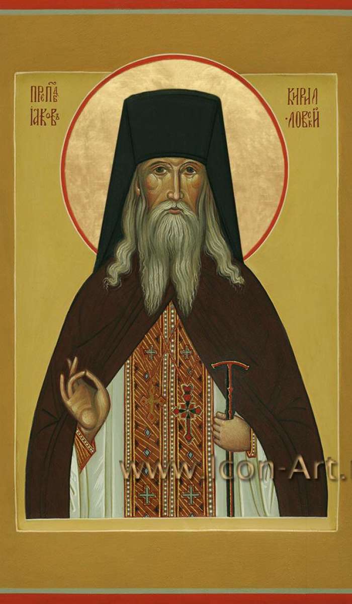 Фото: Святой прп. Иаков Кирилловский