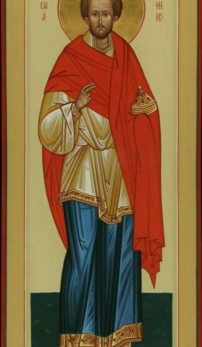 Фото: Мерная икона. Святой бессеребренник Косма