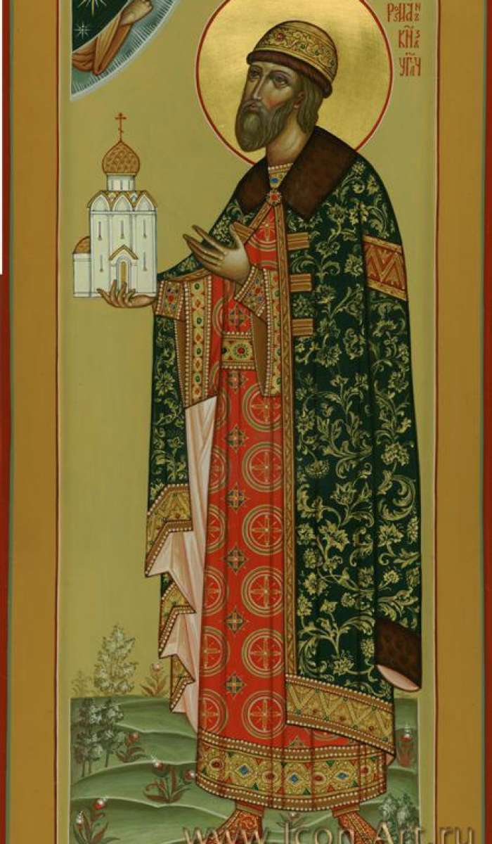 Фото: Святой благоверный князь Роман Углический Чудотворец