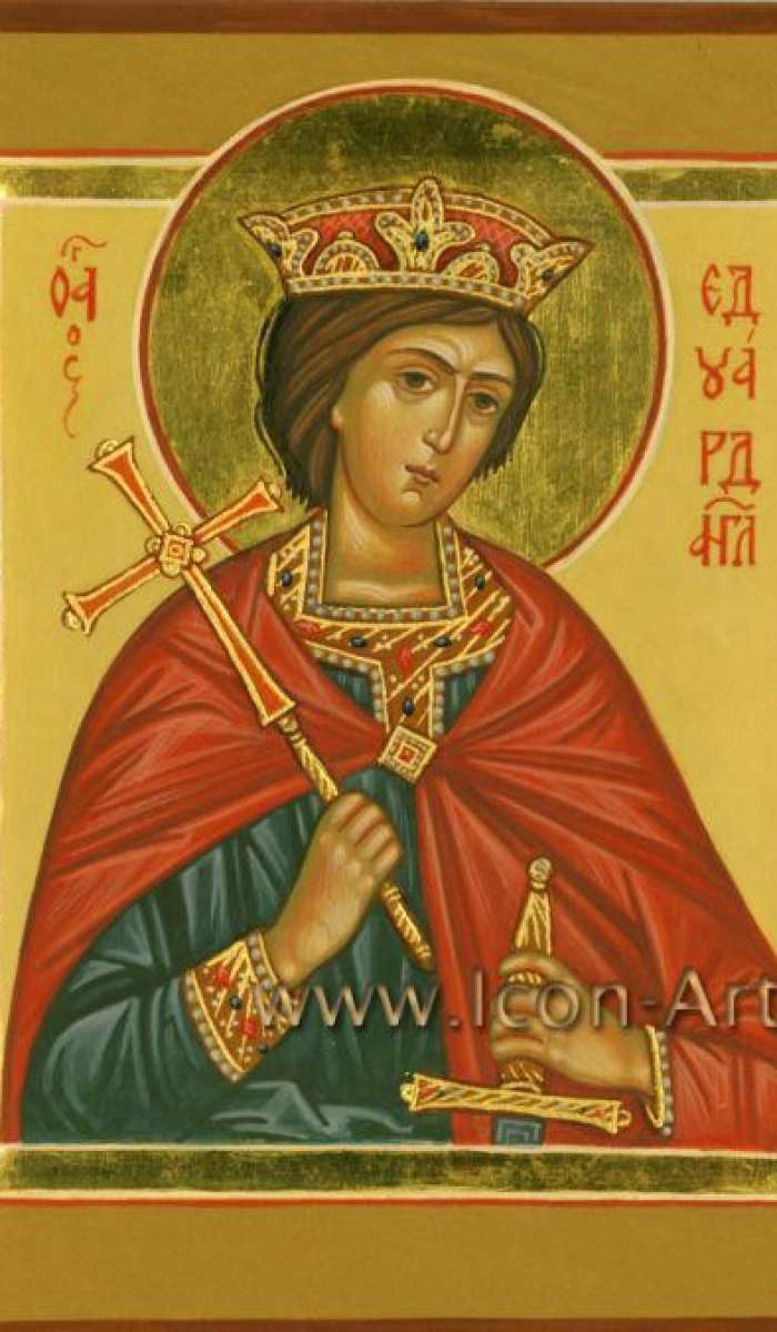 Фото: Святой благоверный Эдуард, король Английский, страстотерпец.