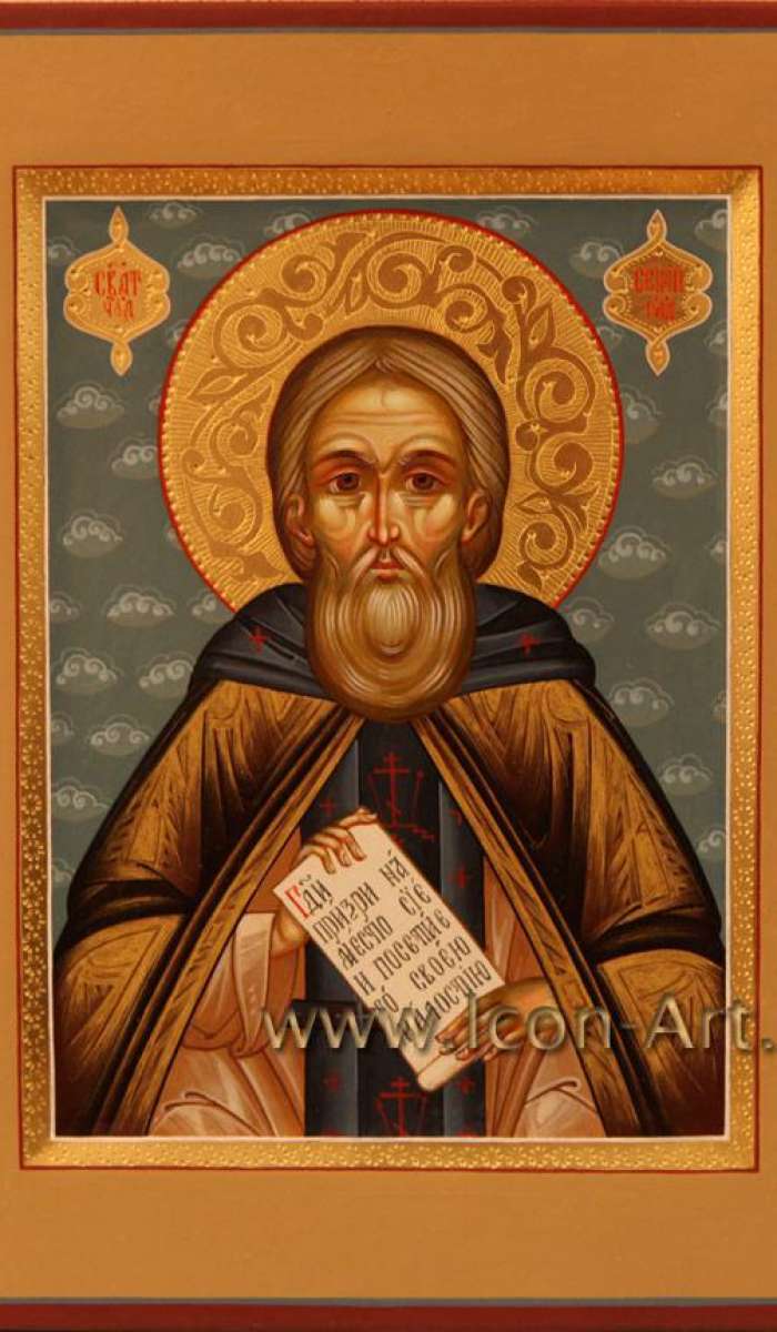 Фото: Святой прп. Сергий Радонежский