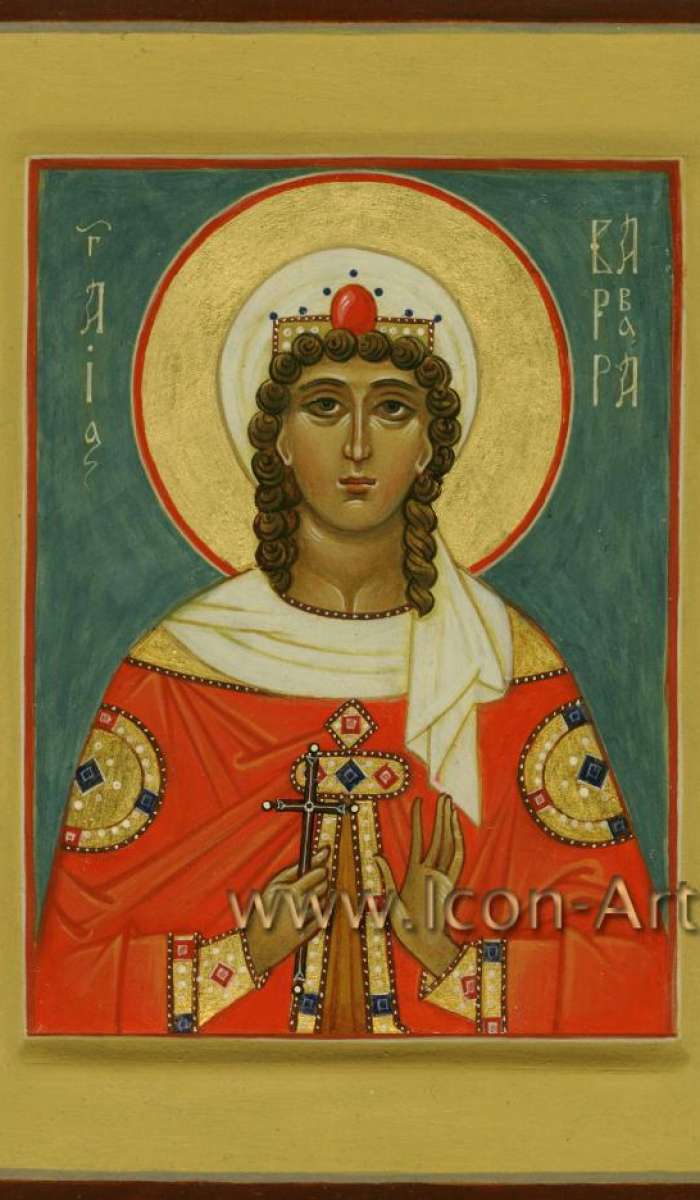 Фото: Святая Вмч. Варвара Илиопольская