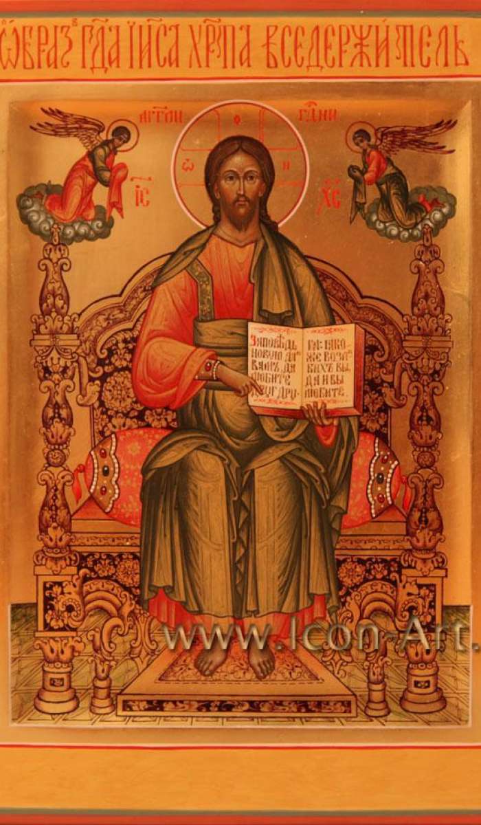 Фото: Господь Вседержитель на престоле