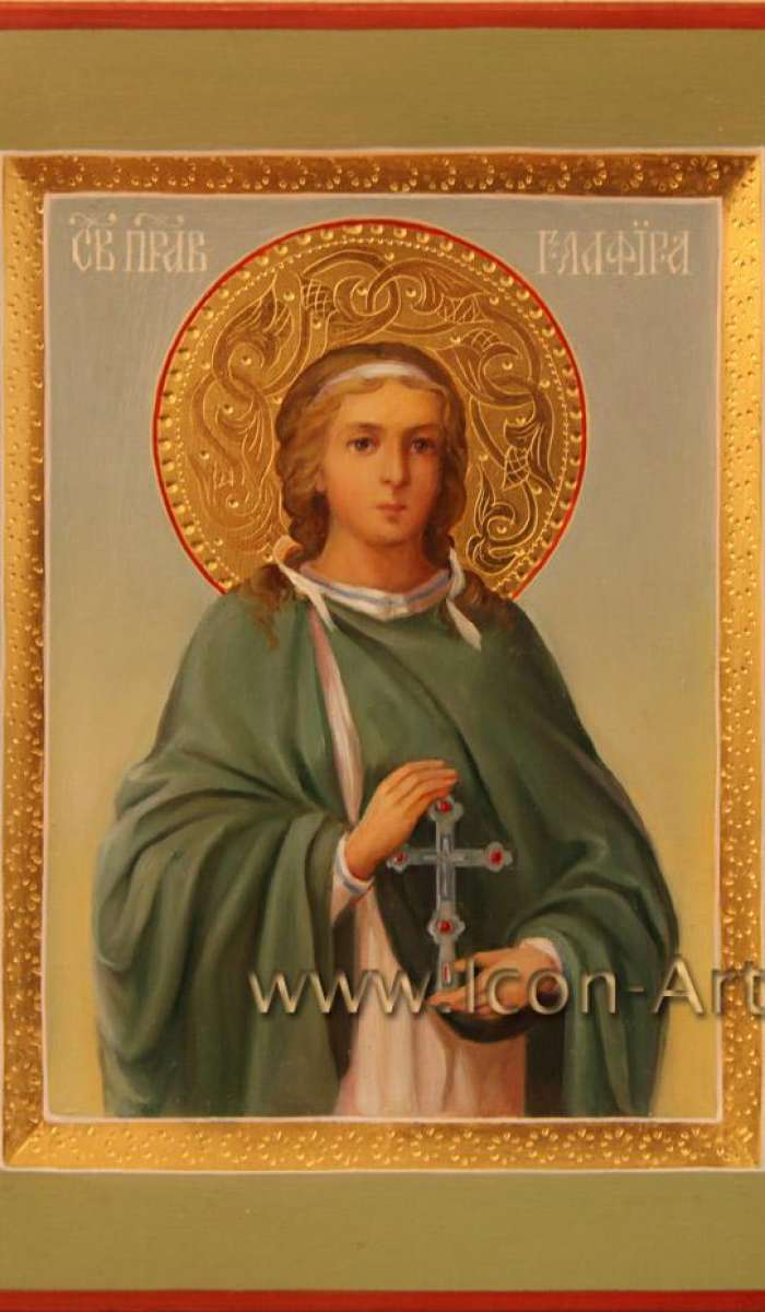 Фото: Святая Праведная Глафира Амасийская, дева