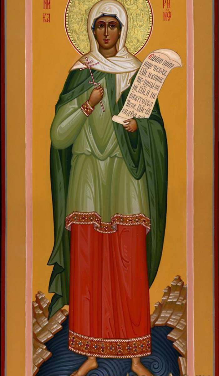 Фото: Святая Ника Коринфская, мученица