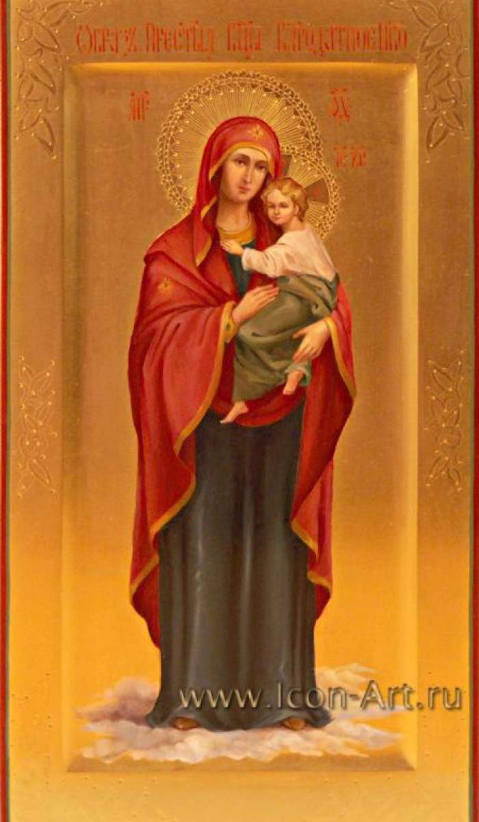 Фото: Икона Пресвятой Богородицы «Благодатное Небо»