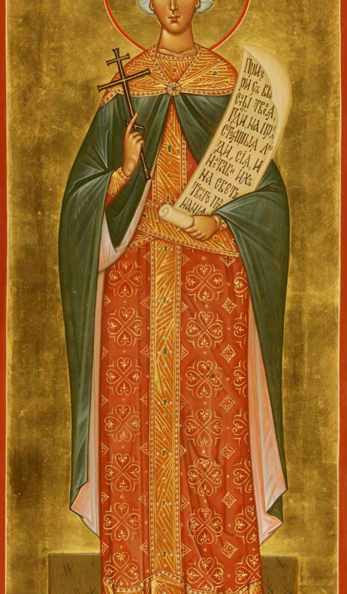 Фото: Икона Святой великомученицы Екатерины