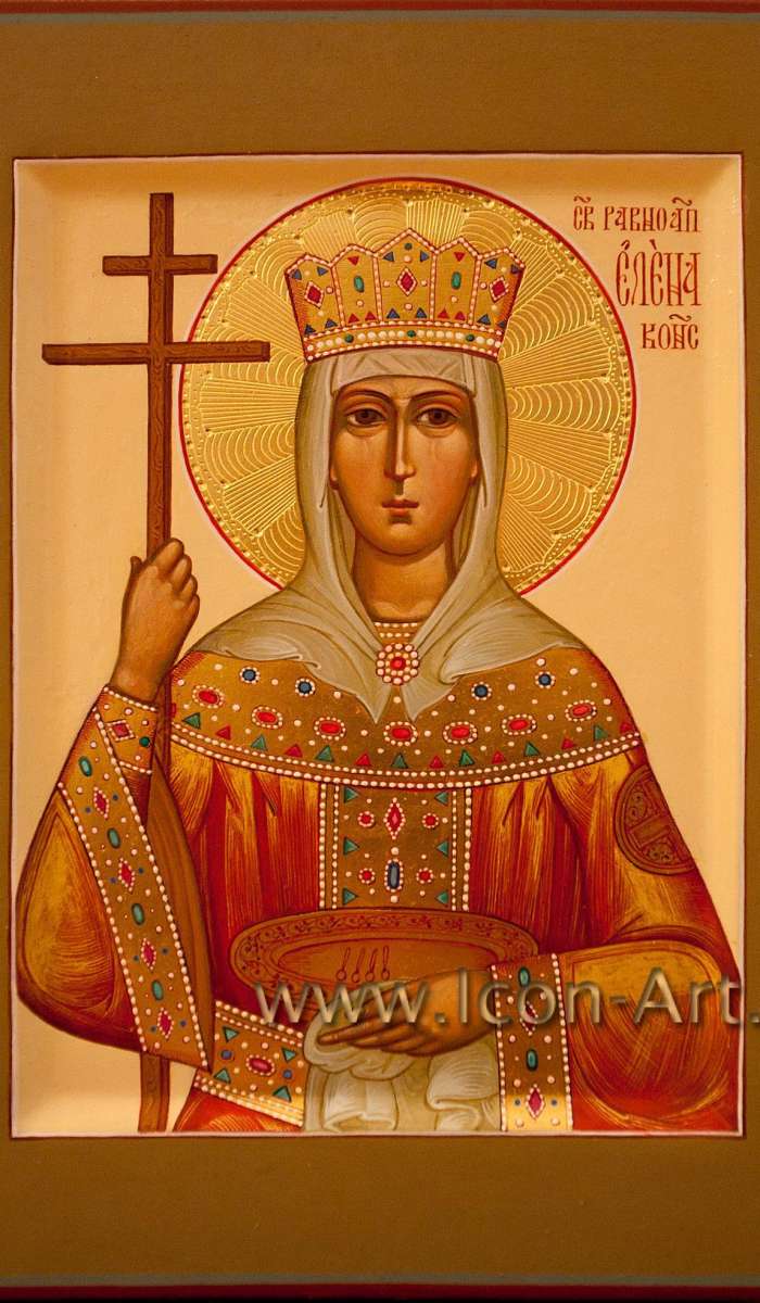 Фото: Святая Елена Константинопольская, равноапостольная, царица