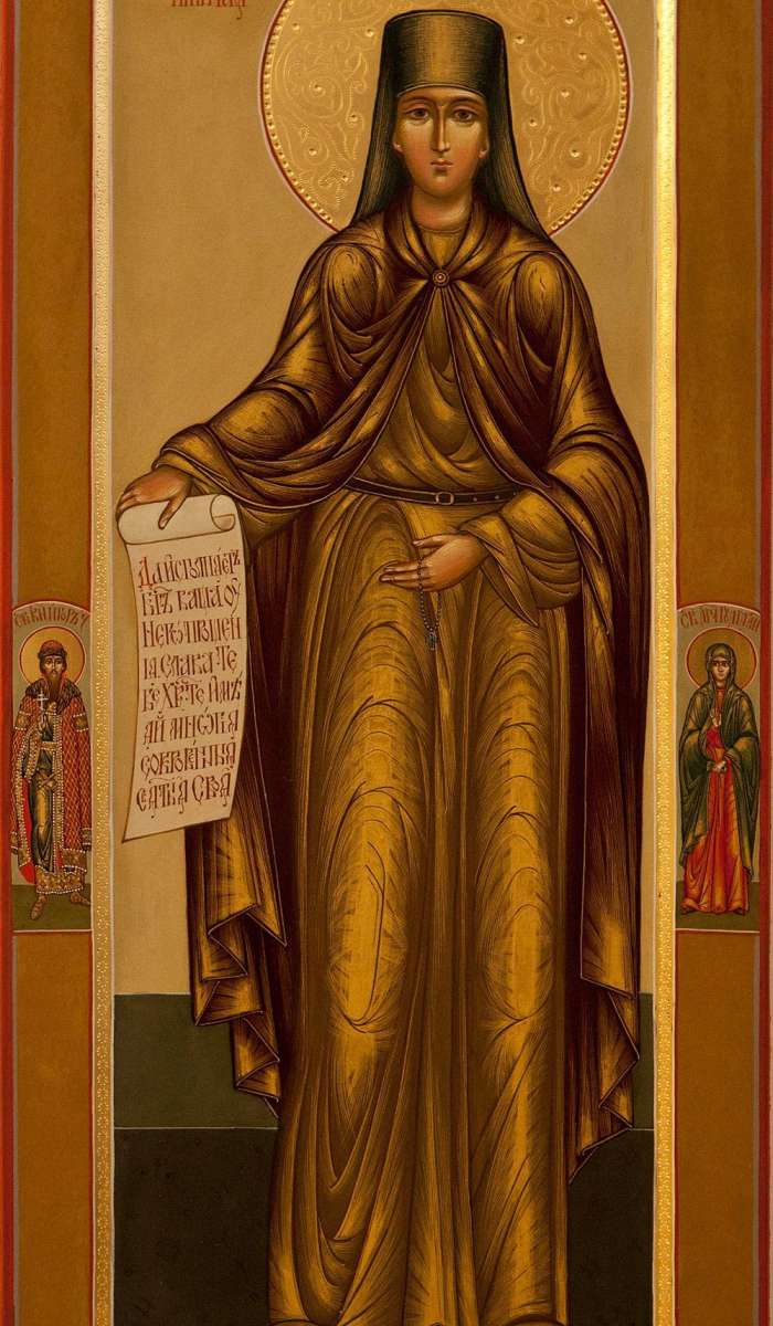 Фото: Святая Аполлинария, преподобная (подвизавшаяся в мужском образе)