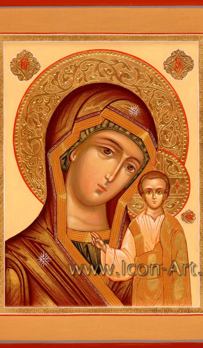 Фото: Икона Пресвятой Богородицы «Казанская»