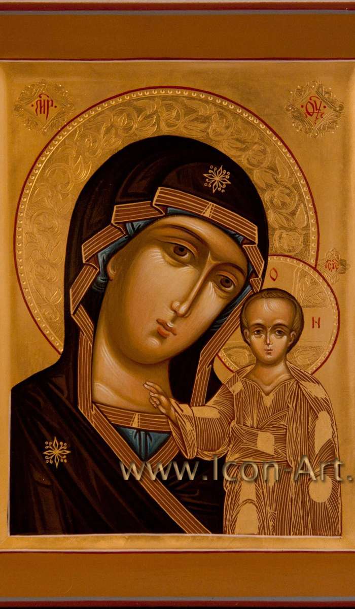 Фото: Икона Пресвятой Богородицы «Казанская» 