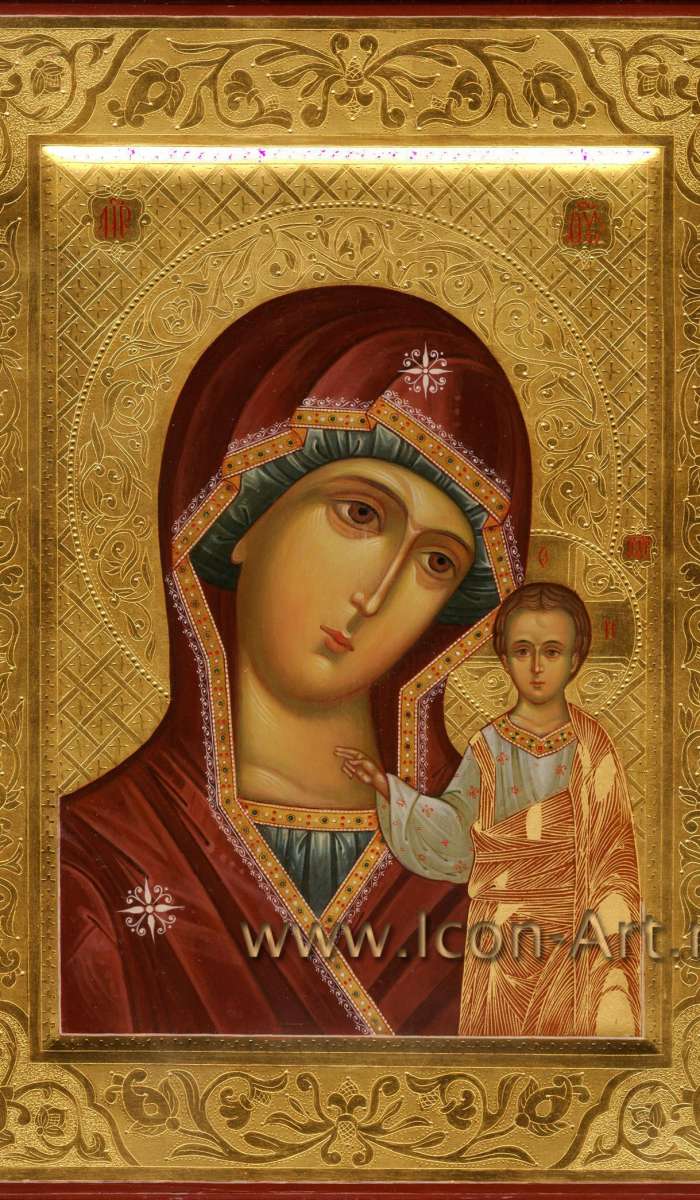 Фото: Икона Пресвятой Богородицы «Казанская»