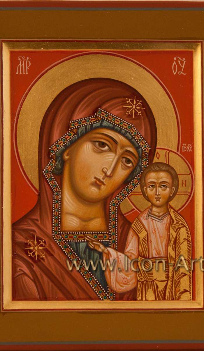 Фото: Икона Пресвятой Богородицы «Казанская»