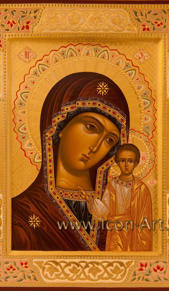 Фото: Икона Пресвятой Богородицы «Казанская»