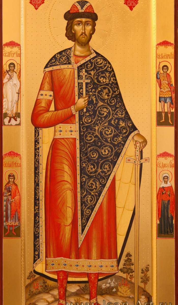 Фото: Святой князь Борис (в крещении Роман), страстотерпец.