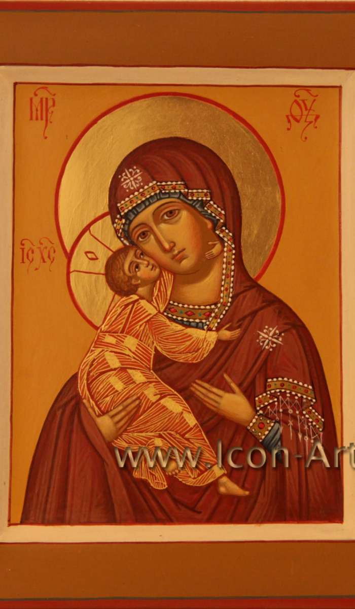 Фото: Икона Пресвятой Богородицы «Владимирская»