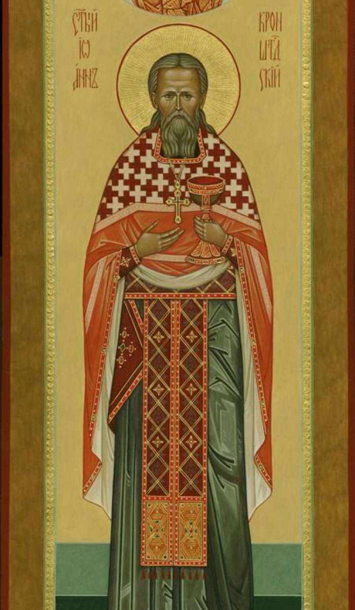 Фото: Святой праведный Иоанн Кронштадтский.