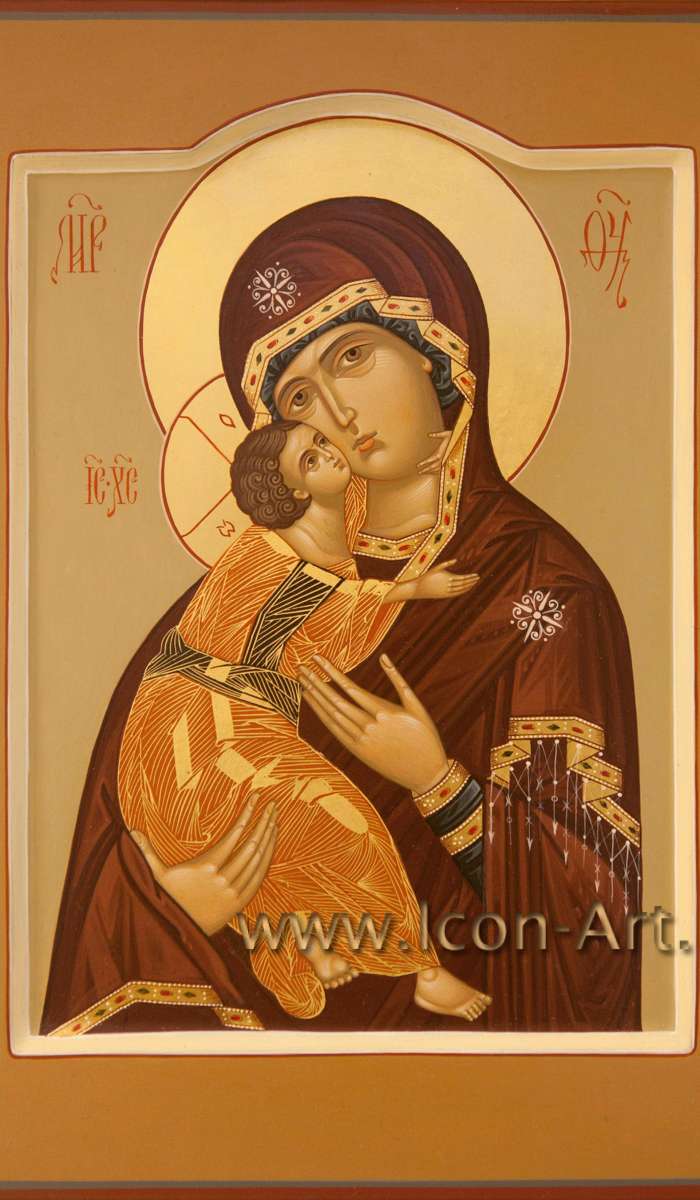 Фото: Икона Пресвятой Богородицы «Владимирская»